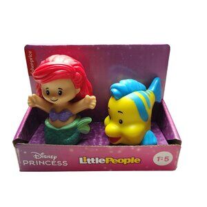 Fisher-Price Disney Princess Little People Ariel and Flounder Figures
